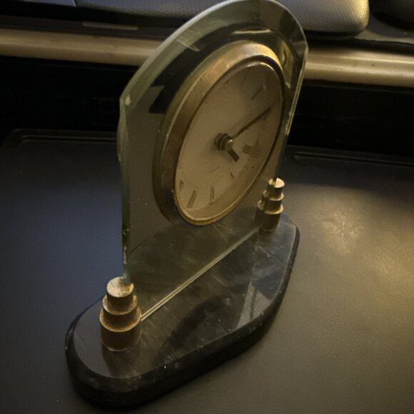 Quartz NO(0) Jewels Unadjusted Clock 7” Japan Movement Made in Taiwan Mirrored - Picture 13 of 16